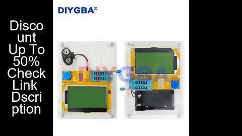 High Quality Brand New LCR-T4 ESR Meter Transistor Tester Diode Triode Capacitance SCR Inductance Wi