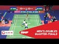 QF | MD | GIDEON/SUKAMULJO  (INA) [1] vs KIM/LEE (KOR) | BWF 2018