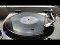 Playing 33 rpm record at 660 rpm (20 times faster)