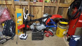 1986 Honda z50r project