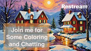 Let’s Color, Chat and Connect! Everyone Welcome!