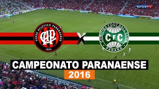 Melhores Momentos - Atlético-PR 3 x 0 Curitiba - Campeonato Paranaense 2016 - Final - 01/05/16 - HD