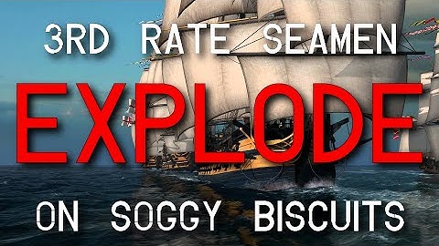 Attacking a 3rd Rate - Naval Action