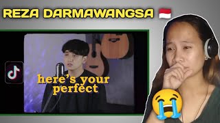 REZA DARMAWANGSA - Here's your perfect ( sad tiktok songs medley/mashup) || reaction