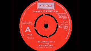 Willie Mitchell - The Champion  Part 1 chords