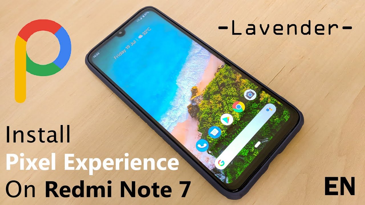 Pixel Experience Redmi 7a