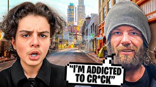 Homeless Man Talks Dr*g Addiction and Fight Stories