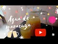 El agua de maracuya mas rico del mundo