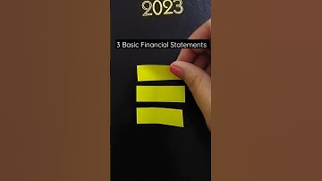 Understanding the 3 Basic Financial Statements: A Beginner