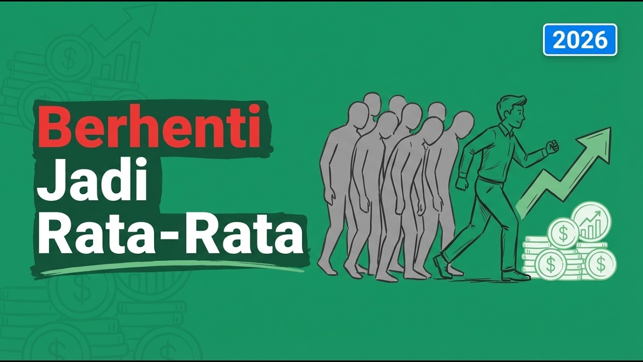KALAU INGIN KAYA, BERHENTI MENGIKUTI CARA ORANG RATA-RATA!