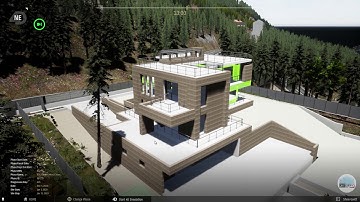 BIMaking VEE (Virtual Environment Eye) - Digital Twin - Como, Italy Luxury Villa
