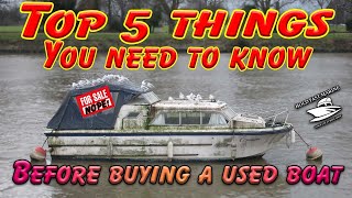 TOP 5 things you need to know before buying a used boat. by Hold Fast Marine -DIY tips and tricks- 667 views 2 years ago 7 minutes, 49 seconds
