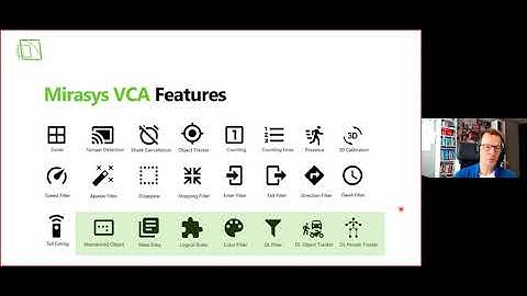 Mirasys Webinar "Mirasys VCA - AI-driven video analytics"