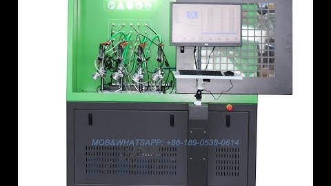 NEW model!! NTI700 common rail test bench  - test 4 pieces CR injectors with BIP at same time
