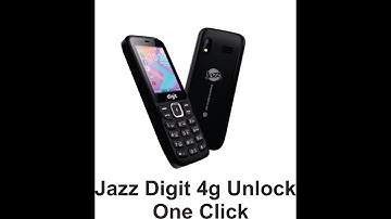 Jazz Digit 4g Unlock One Click