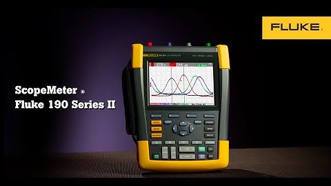 Fluke 190 series II ScopeMeter: Using the Pass Fail mode to help trace down an error code