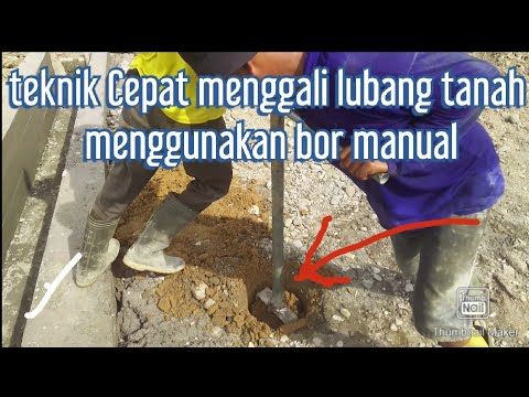 Quick Digging Techniques for Digging Holes | Manual Drill