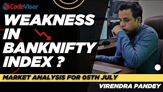 BANK NIFTY TOMORROW PREDICTION & BANKNIFTY TOMORROW ANALYSIS FOR 05 JULY | OPTION CHAIN ANALYSIS