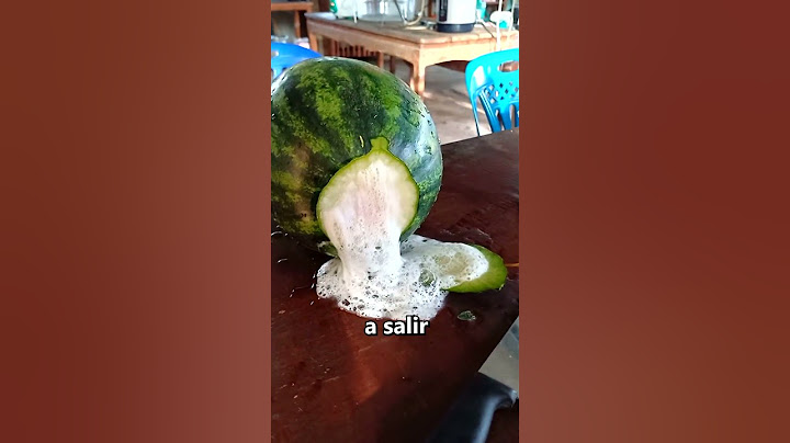 Si ves esta SANDÍA, corre! 😨