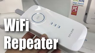 TP-Link AC1750 Wi-Fi Range Extender Repeater (RE450) Setup and Review