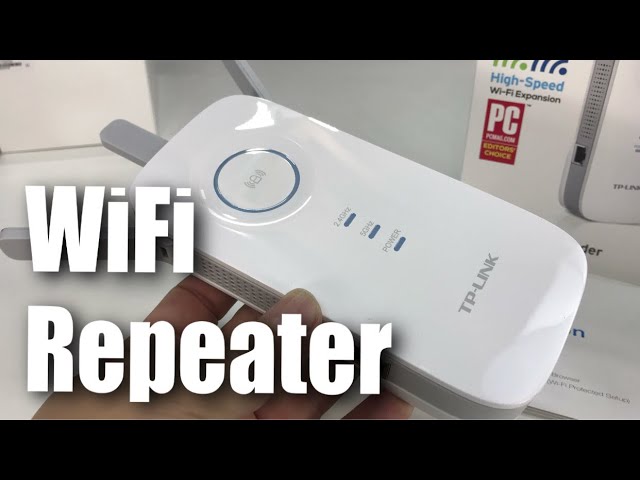 stimulere jeg er sulten hø TP-Link AC1750 Wi-Fi Range Extender Repeater (RE450) Setup and Review -  YouTube