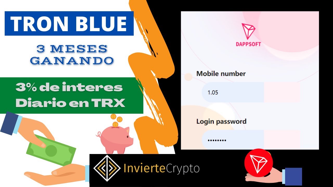 👉3 MESES GANANDO CON TRON BLUE REINVERSION Y RETIRO DE TRX EN VIVO😎🚀🚀