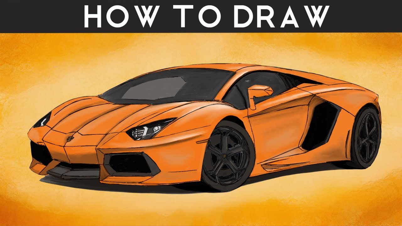 How To Draw A Lamborghini Aventador Step By Step Drawingpat