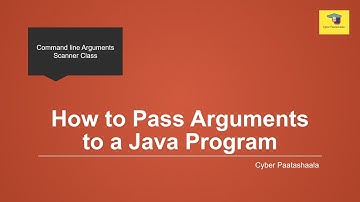 How to Pass Arguments to a Java Program