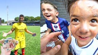 ZOVEEL VERDIENT SERAN MET PROF WEDSTRIJD & MIAZ GAAT LOS OP VOETBALVELD! | #808