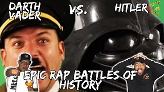 THESE HISTORY BATTLES ARE INSANE!! | Darth Vader vs Hitler. Epic Rap Battles of History Reaction