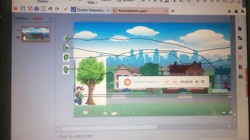 Animation using microsoft powerpoint (Practice) with realistic walk cycle