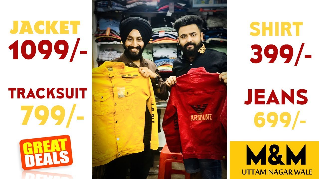 Cheapest branded clothes || M&M winter special - YouTube