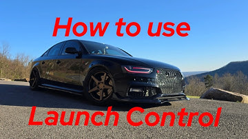 How to activate Launch Control on b8/8.5 Audi S4