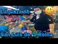 Rositas comprando en la plaza de nuestro pueblo