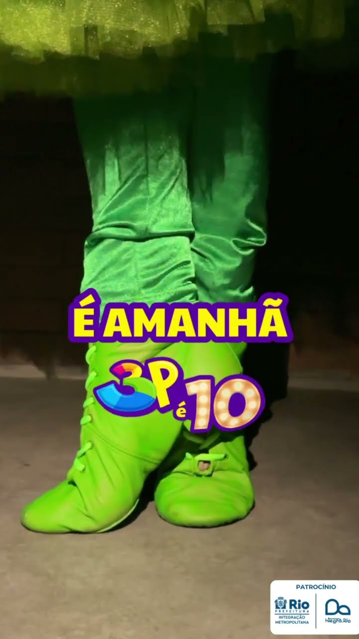 É AMANHÃ a grande estreia da turnê 3P é 10! E adivinha? Ainda da tempo de garantir o seu ingresso!
