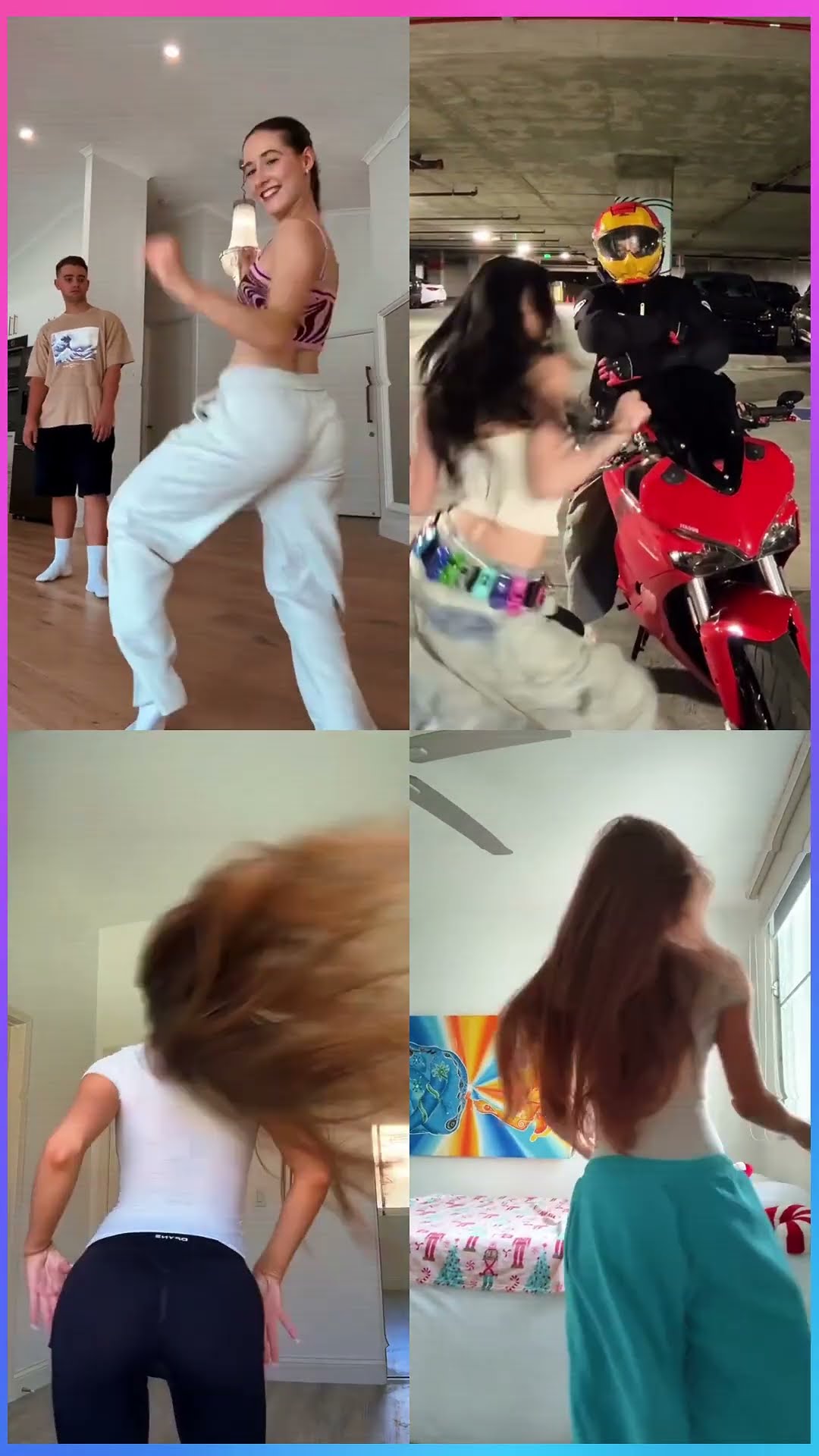 JxJ x Nevada x Brooke Monk x Laura Sophia #shorts #dance #tiktok
