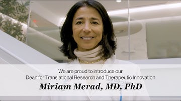 Miriam Merad, MD, PhD to Drive Research Innovation
