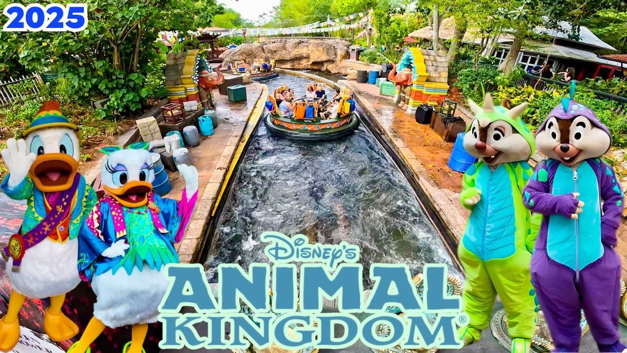 Disney's Animal Kingdom Walkthrough & Ride POVs | Avatar, Kilimanjaro Safari, Dinosaur & more! 🦁🌿🎢