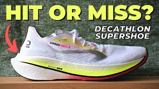 The £129 Carbon Supershoe.. but is it fast? Decathlon Kiprun KD900X first impressions review!