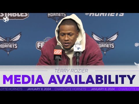 Hornets vs Bulls: Terry Rozier Postgame Media Availability | 1/8/2024