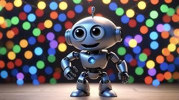 Five Little Robots Count to Ten | Counting Song for Kids | Nursery Rhymes and Baby Songs