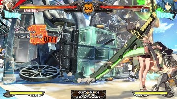 Guilty Gear Xrd -REVELATOR- Ramlethal Double 5hs combo - Double Super ender