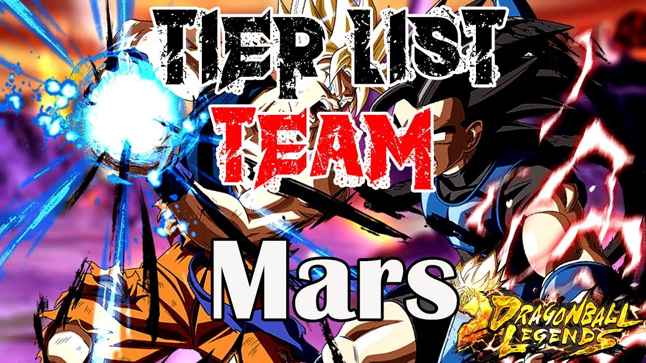 Tier List Team (top 5) Mars 2020 | DRAGON BALL LEGENDS - YouTube