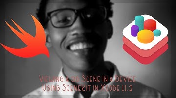 Viewing a 3d Scene In a Device Using SceneKit in Xcode 11.2
