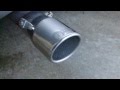 Pilot Motorsport Exhaust Tip Sound Demo (Video 2)