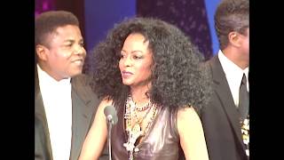 Diana Ross Inducts the Jackson 5 at the 1997 Rock \& Roll Hall of Fame Induction Ceremony