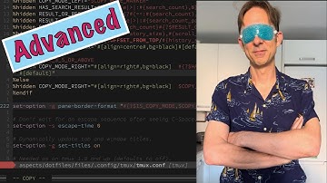 Advanced tmux: custom copy mode HOW-TO