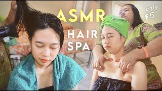 ASMR Creambath | Only $5 Worth of Full Treatment Indonesian Hair Spa