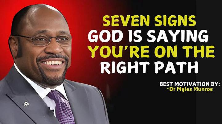 Are You on the Right Path? Signs God Is Guiding Your Journey. | Myles Munroe #christianmotivation