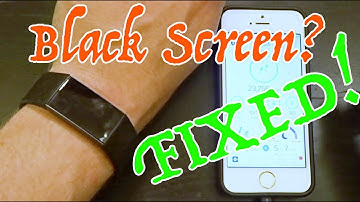 FITBIT CHARGE 3 AND 4 BLACK SCREEN FIX!